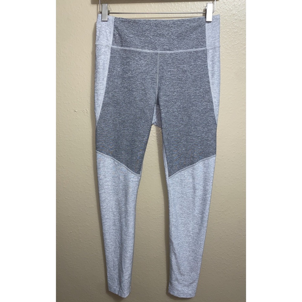 Outdoor Voices Warm Up Leggings Medium Two Toned 7/8 Dove & Ash Gray